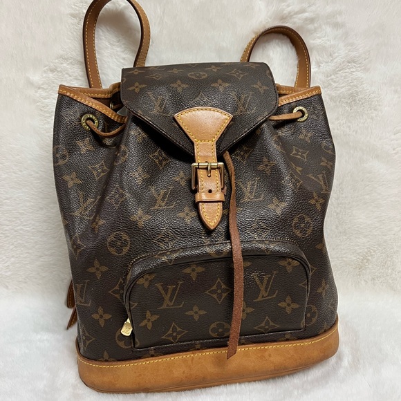 Louis Vuitton Montsouris MM backpack bag - Picture 1 of 14